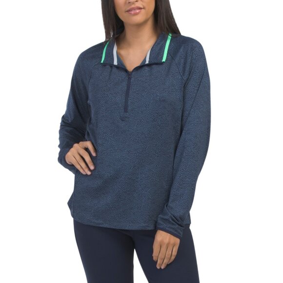 UNDER ARMOUR marine Shellrix Quarter Zip Jacket - Picture 1 of 2